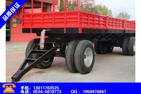 沧州献县设备拖车品质保证