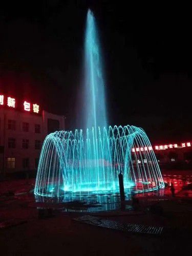 渭城旱式音樂噴泉客戶至上
