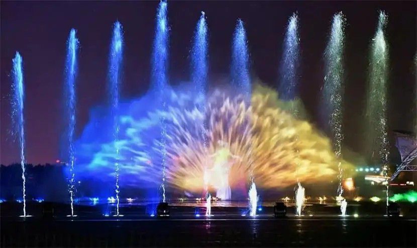 鄭州噴泉激光表演