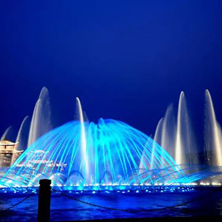 新疆噴泉激光表演